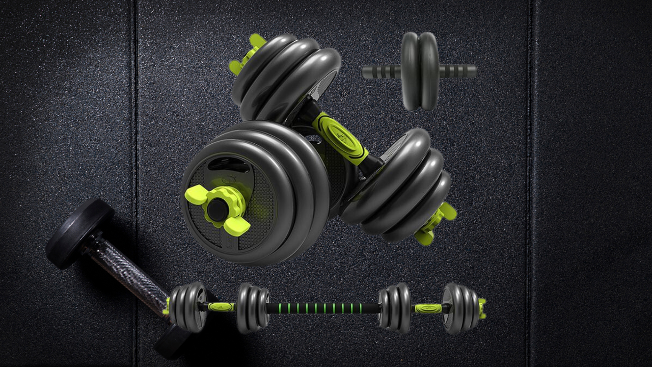 Rubber-Coated Dumbbells for Noise-Free Weightlifting